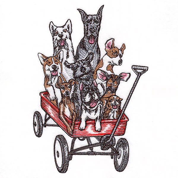 Wild & Wagging Dog Wagon Ride - Image 5
