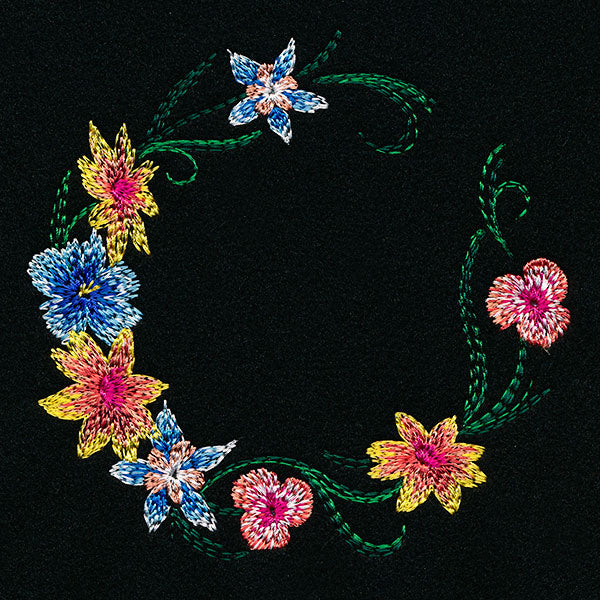 Wildflowers in Summer Wreath - Image 5