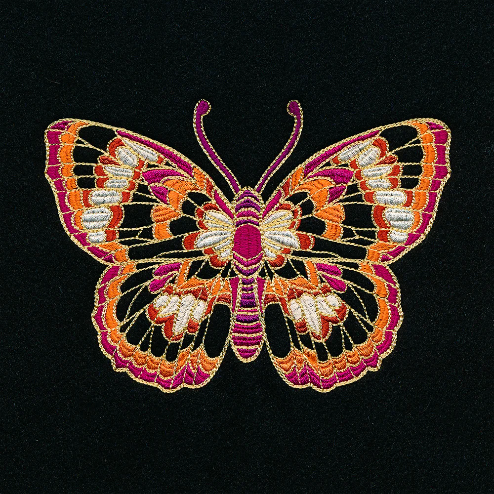 Winged & Fancy Butterfly Accent