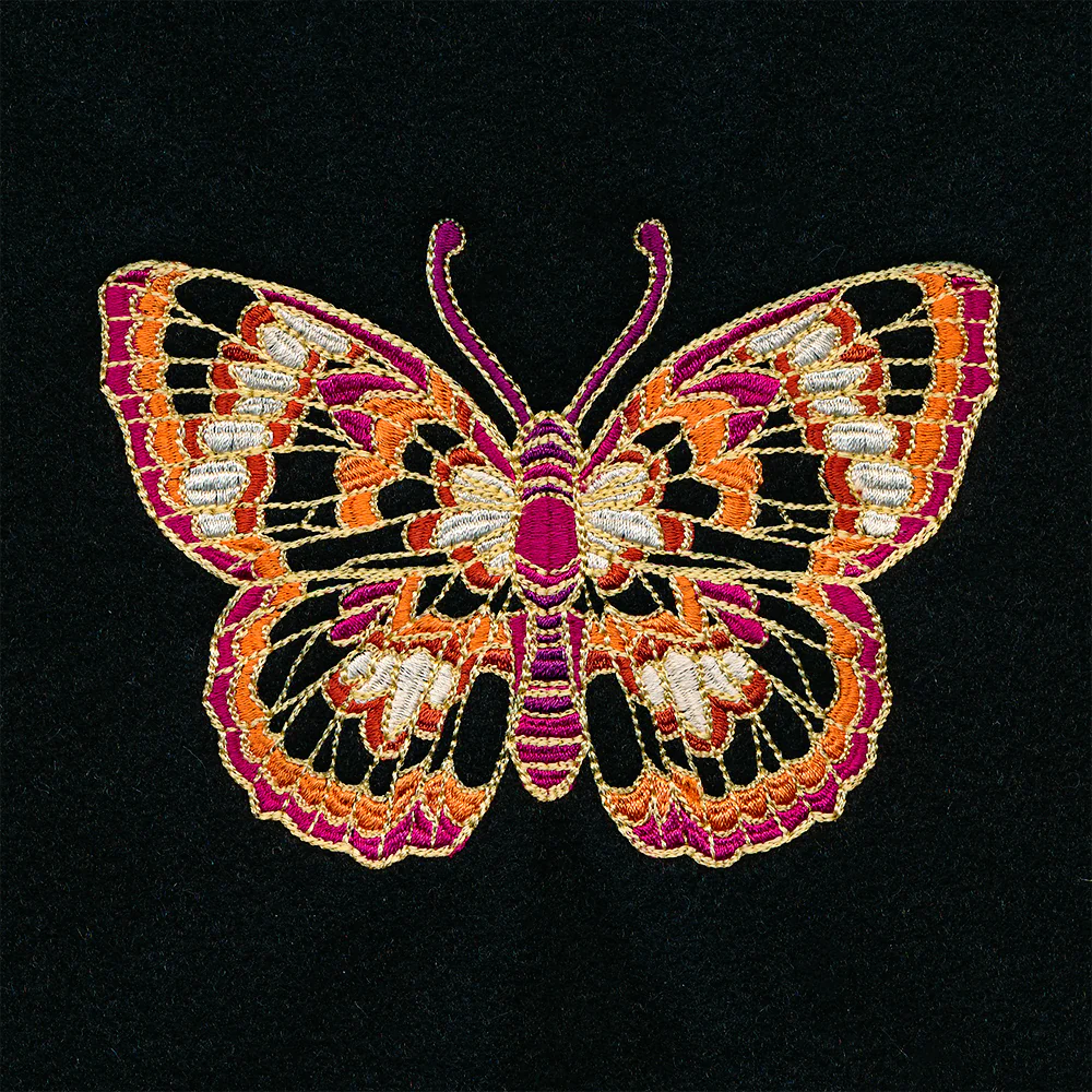 Winged & Fancy Butterfly Accent - Image 3