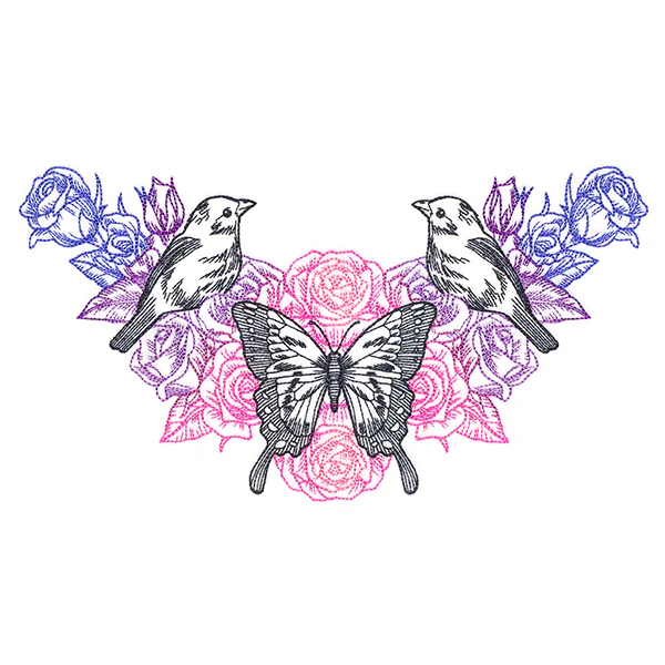 Winged Beauties Crest