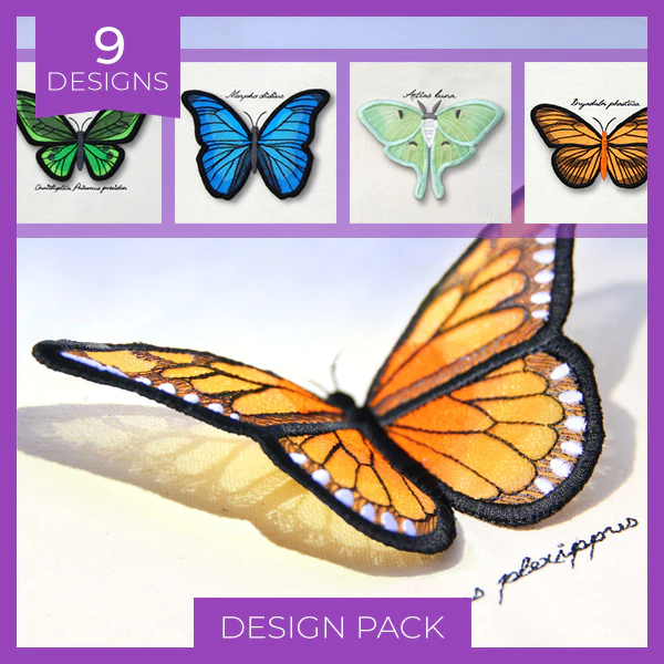 Winged Curiosities (3D Applique) (Design Pack) - Image 17