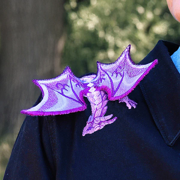 Winged Dragon (3D Applique) - Image 17