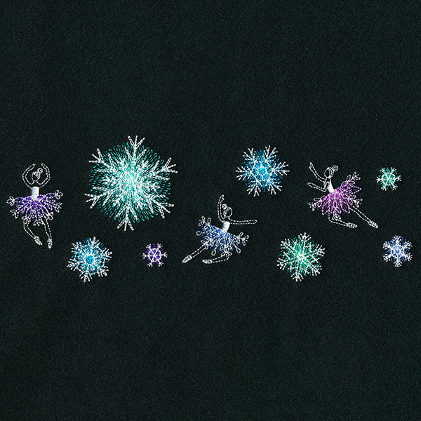 Winter Ballerinas Border - Image 2