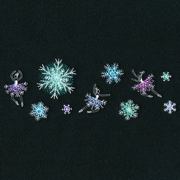 Winter Ballerinas Border - Image 3