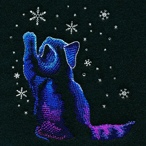 Winter Snowfall Kitty - Image 5