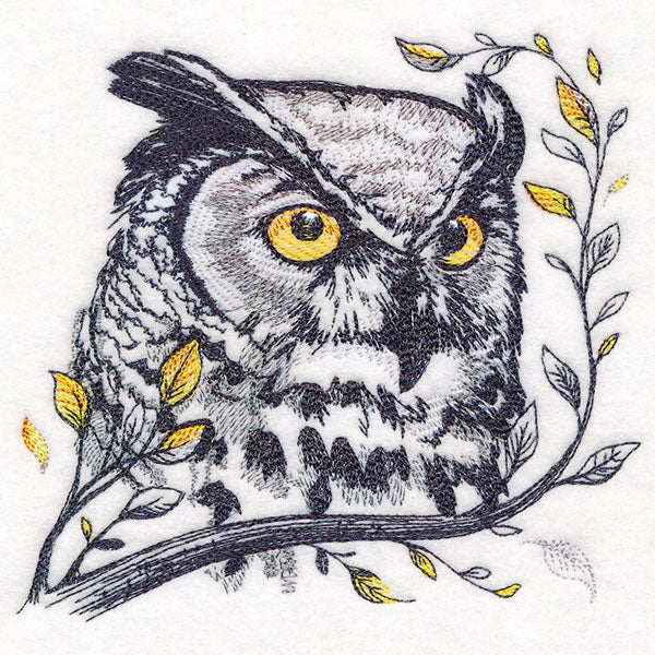 Wise Autumn Owl - Image 5