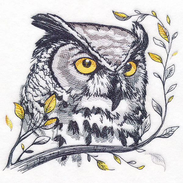 Wise Autumn Owl - Image 7