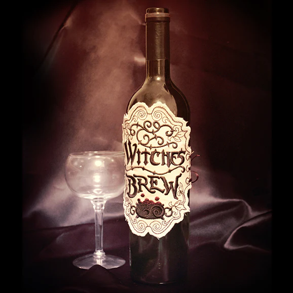 Witches Brew Apothecary Label (In the Hoop) - Image 7
