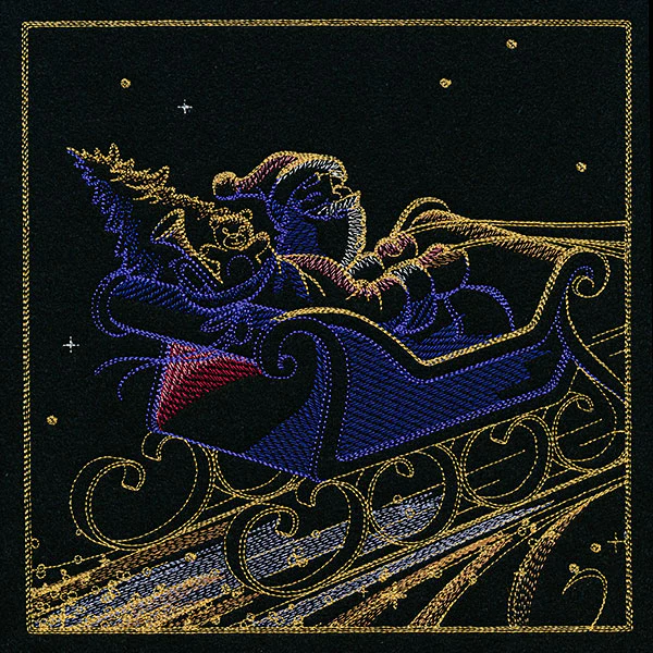 Wonder & Cheer Santa's Flight Scene 3 - Image 17