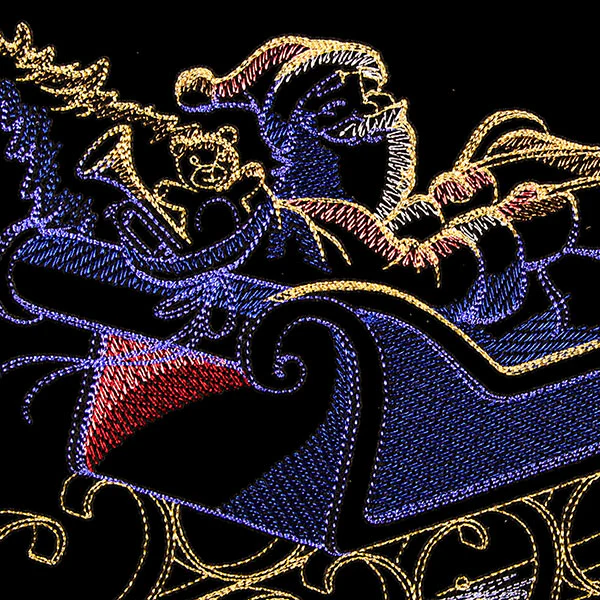 Wonder & Cheer Santa's Flight Scene 3 - Image 20