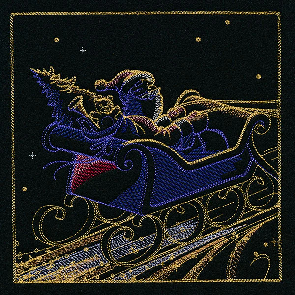 Wonder & Cheer Santa's Flight Scene 3 - Image 5