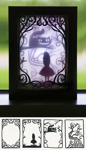 Wonderland Scene (Layered)