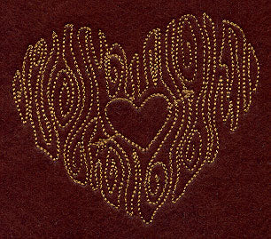Woodgrain Heart - Image 3