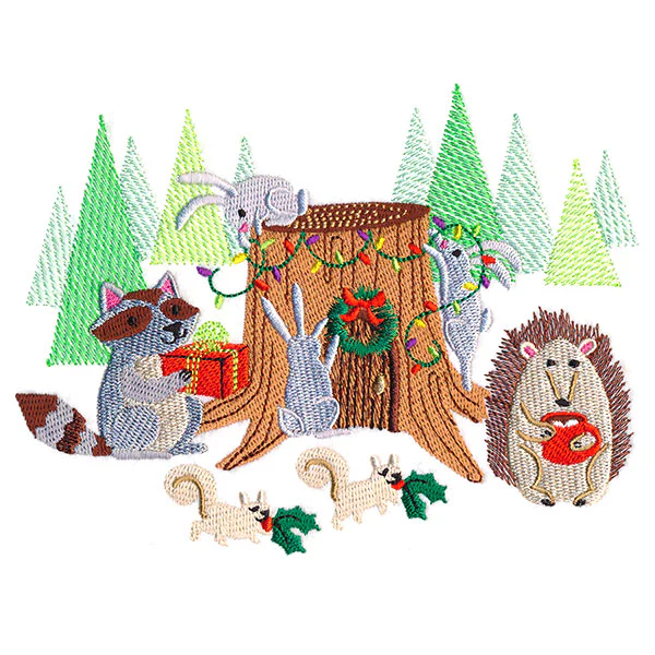 Woodland Critters Christmas - Image 3
