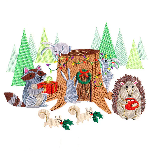 Woodland Critters Christmas - Image 4