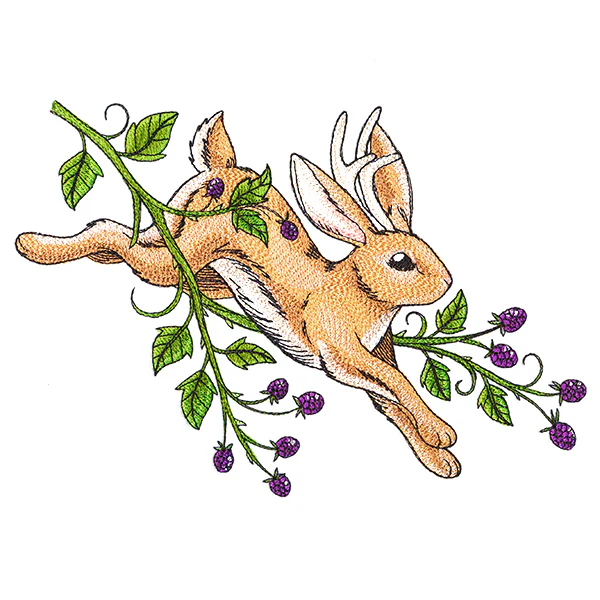 Woodland Enchantment Jackalope - Image 4
