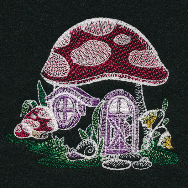 Woodland Glow Toadstool House - Image 11