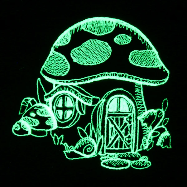 Woodland Glow Toadstool House - Image 12