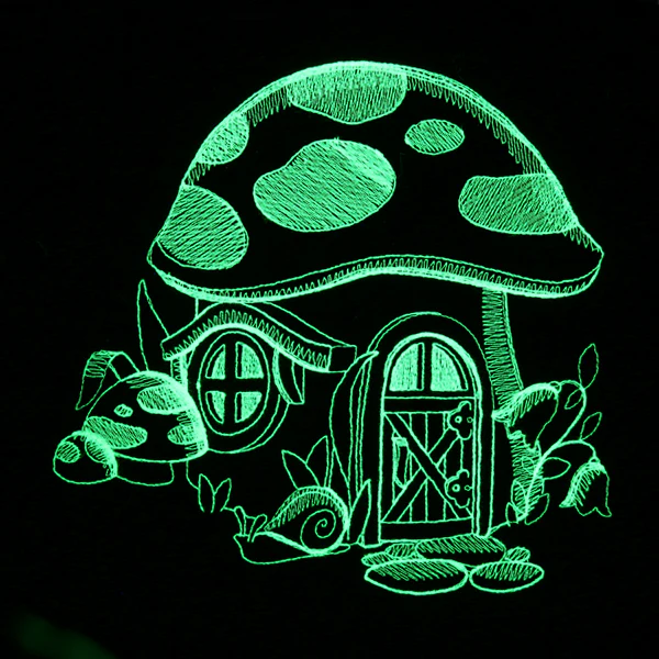 Woodland Glow Toadstool House - Image 15