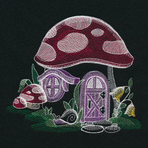Woodland Glow Toadstool House - Image 5