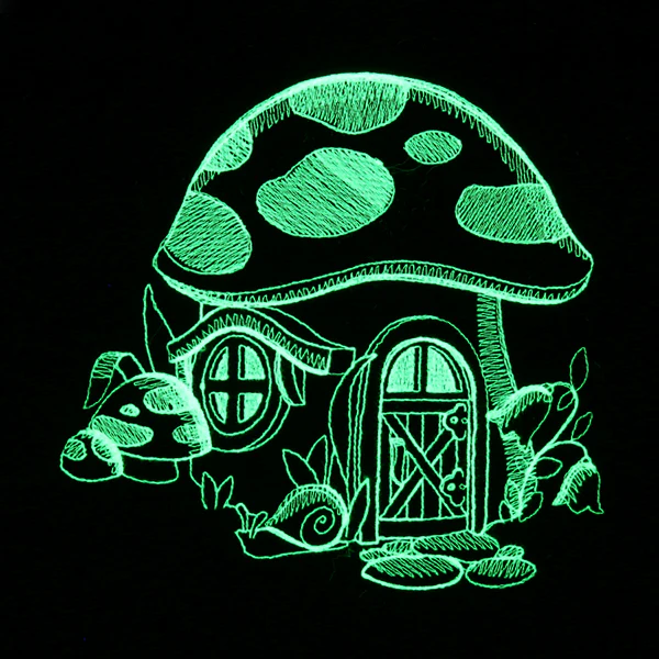 Woodland Glow Toadstool House - Image 6