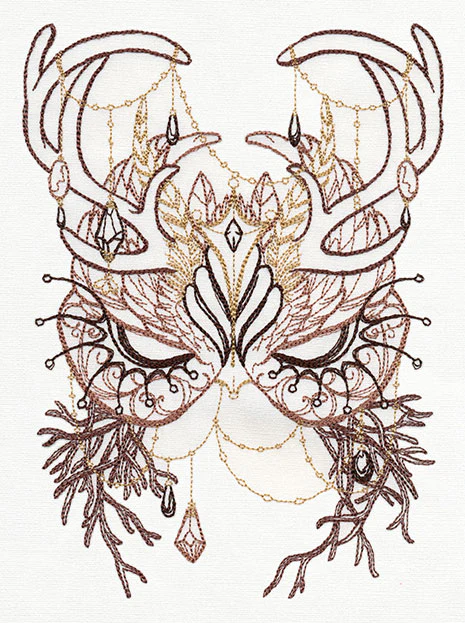 Woodland Spirit Mask - Image 4