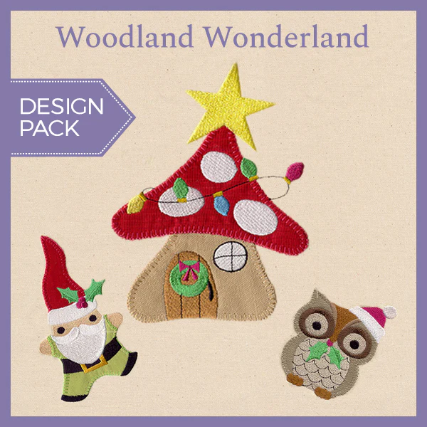 Woodland Wonderland (Applique) (Design Pack) - Image 3