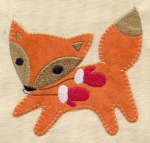 Woodland Wonderland Fox (Applique) - Image 2