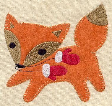 Woodland Wonderland Fox (Applique) - Image 3