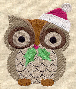 Woodland Wonderland Owl (Applique) - Image 2