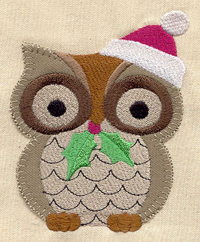 Woodland Wonderland Owl (Applique) - Image 3