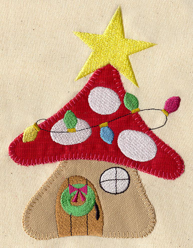 Woodland Wonderland Toadstool House (Applique) - Image 3