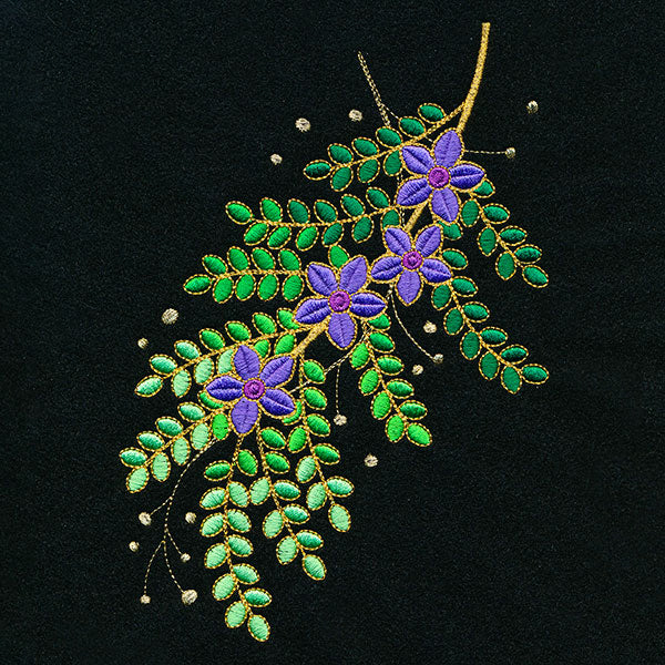 Wrapped in Gold Flowers and Botanicals Spray - Image 3