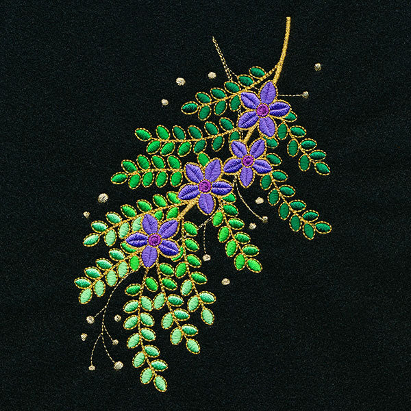 Wrapped in Gold Flowers and Botanicals Spray - Image 5