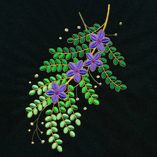 Wrapped in Gold Flowers and Botanicals Spray - Image 7