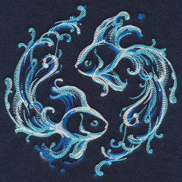 Yin Yang Water Element Fish Circle - Image 3