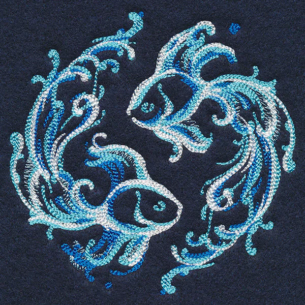 Yin Yang Water Element Fish Circle - Image 7