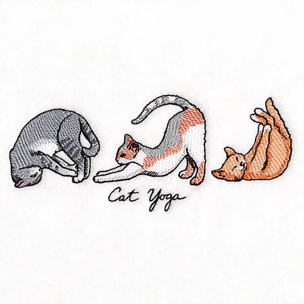 Yoga Cat Border - Image 4