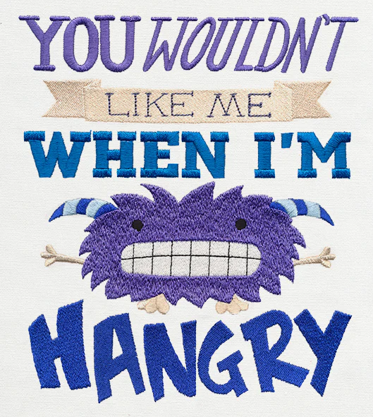 You Wouldn't Like Me Hangry