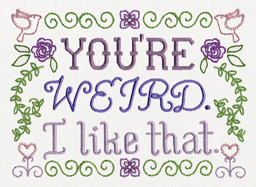 You're Weird Sampler - Image 3