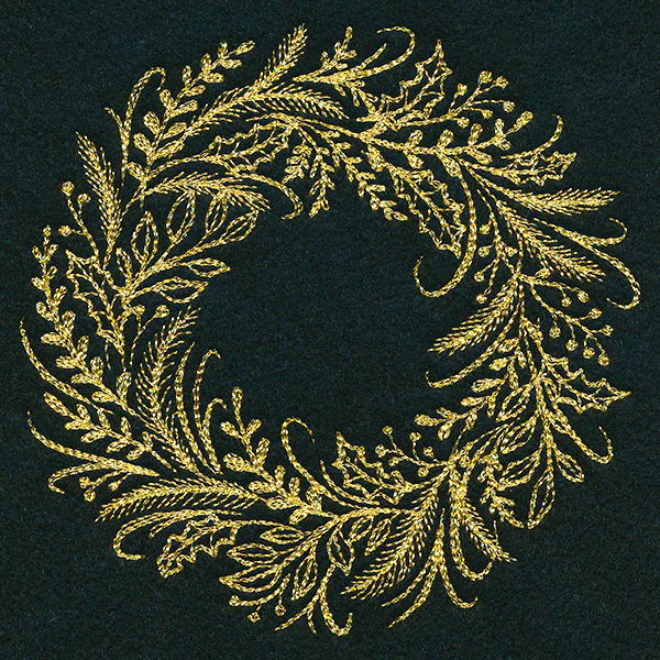Yuletide Botanicals Wreath - Image 10