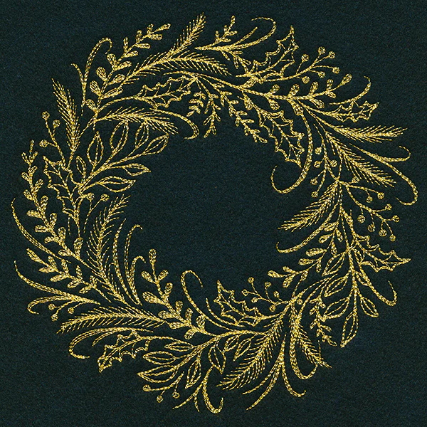Yuletide Botanicals Wreath - Image 4