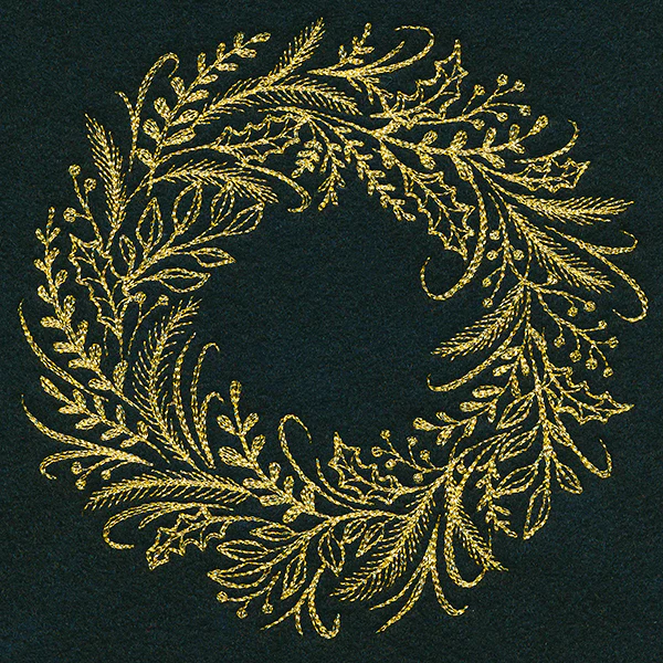 Yuletide Botanicals Wreath - Image 7