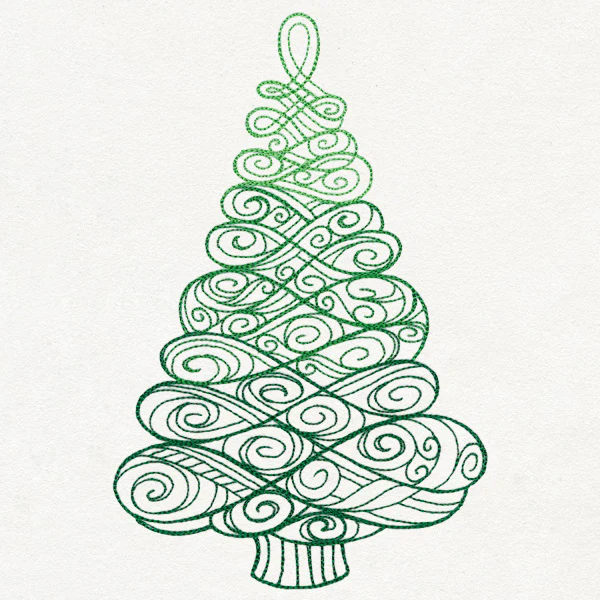 Yuletide Spirals - Christmas Tree - Image 6