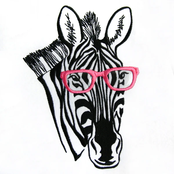 Zebra Specs (Vinyl Applique) - Image 3