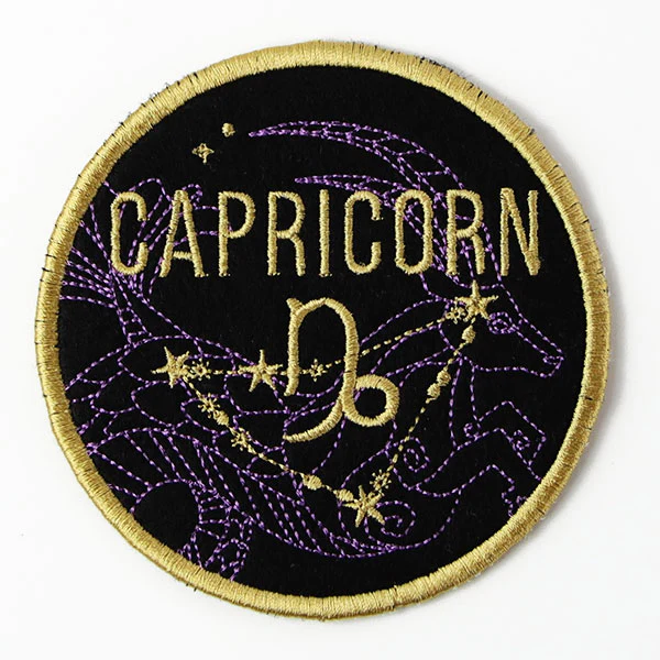 Zodiac Constellations Coaster - Capricorn (In-the-Hoop) - Image 2