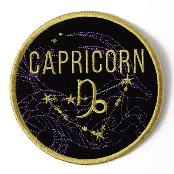 Zodiac Constellations Coaster - Capricorn (In-the-Hoop) - Image 3