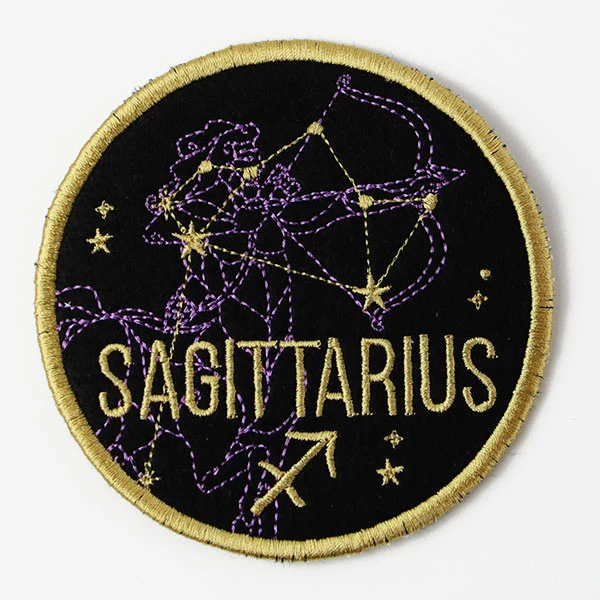Zodiac Constellations Coaster - Sagittarius (In-the-Hoop) - Image 3