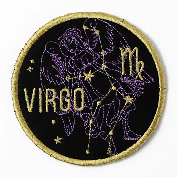 Zodiac Constellations Coaster - Virgo (In-the-Hoop) - Image 3